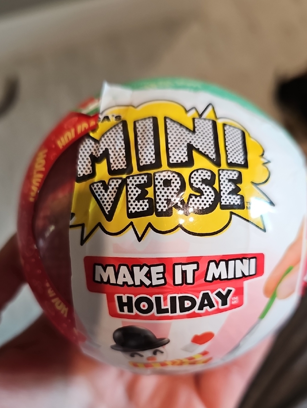 Miniverse "Make It Mini Holiday" Surprise Ball